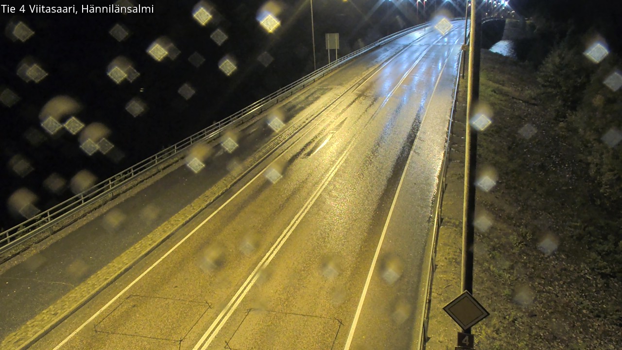 Weather Camera Image Väg 4 Viitasaari Hännilänsalmi, Viitasaari, Keski-Suomi
