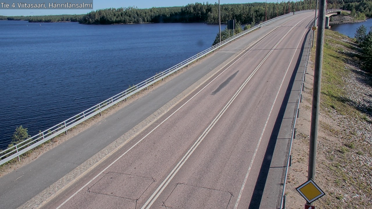 Kelikamerat Kuva Tie 4 Viitasaari Hännilänsalmi, Viitasaari, Keski-Suomi
