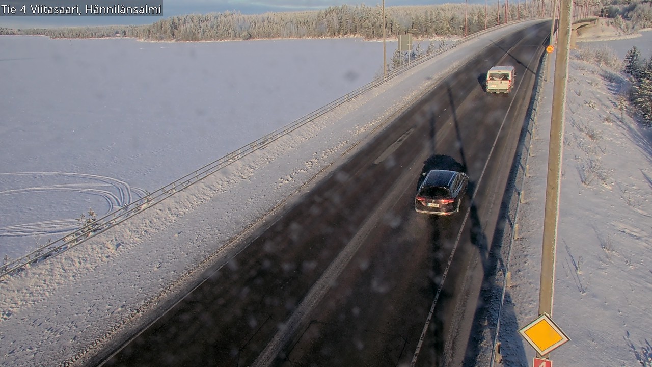 Weather Camera Image Road 4 Viitasaari Hännilänsalmi, Viitasaari, Keski-Suomi