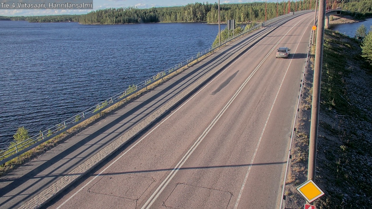 Kelikamerat Kuva Tie 4 Viitasaari Hännilänsalmi, Viitasaari, Keski-Suomi