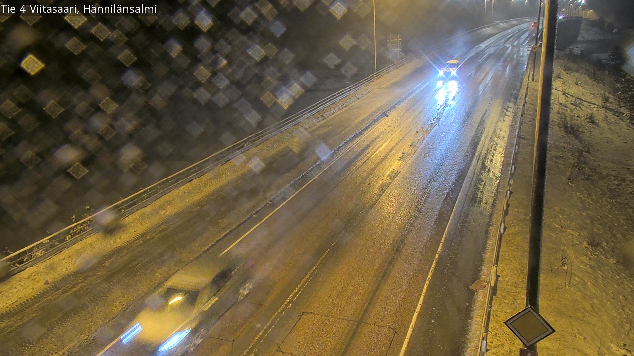 Weather Camera Image Väg 4 Viitasaari Hännilänsalmi, Viitasaari, Keski-Suomi