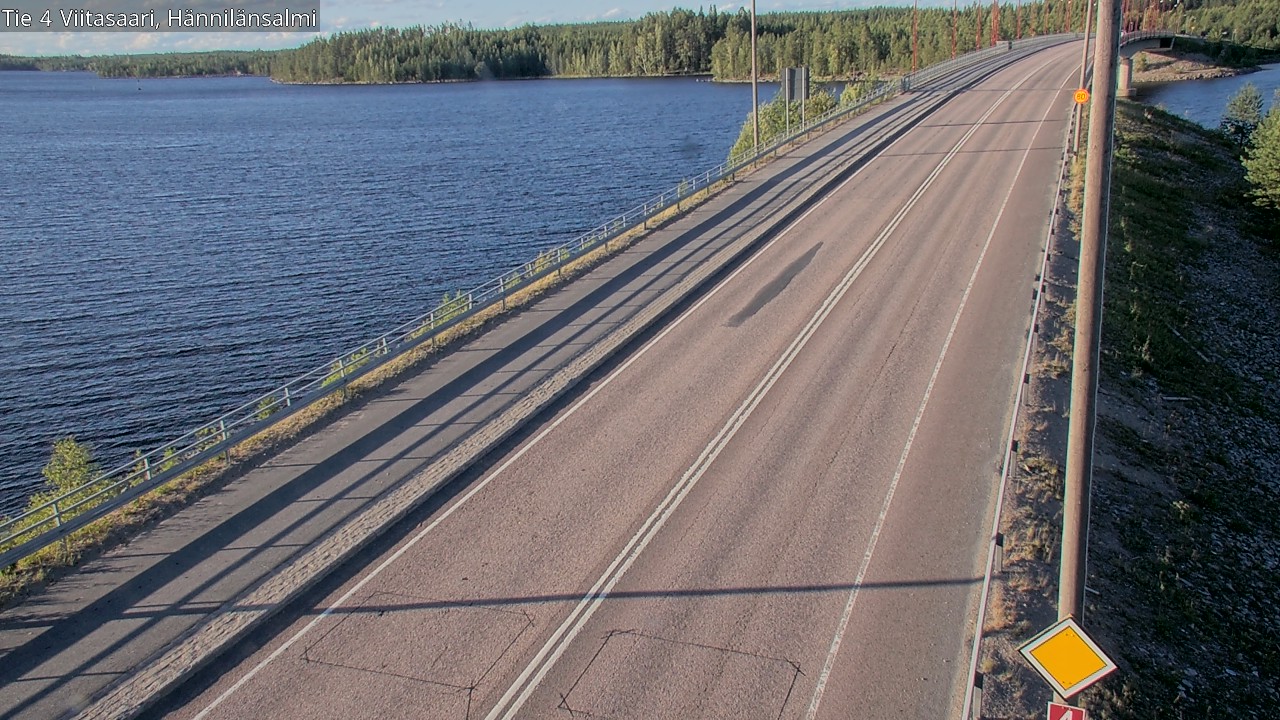 Kelikamerat Kuva Tie 4 Viitasaari Hännilänsalmi, Viitasaari, Keski-Suomi