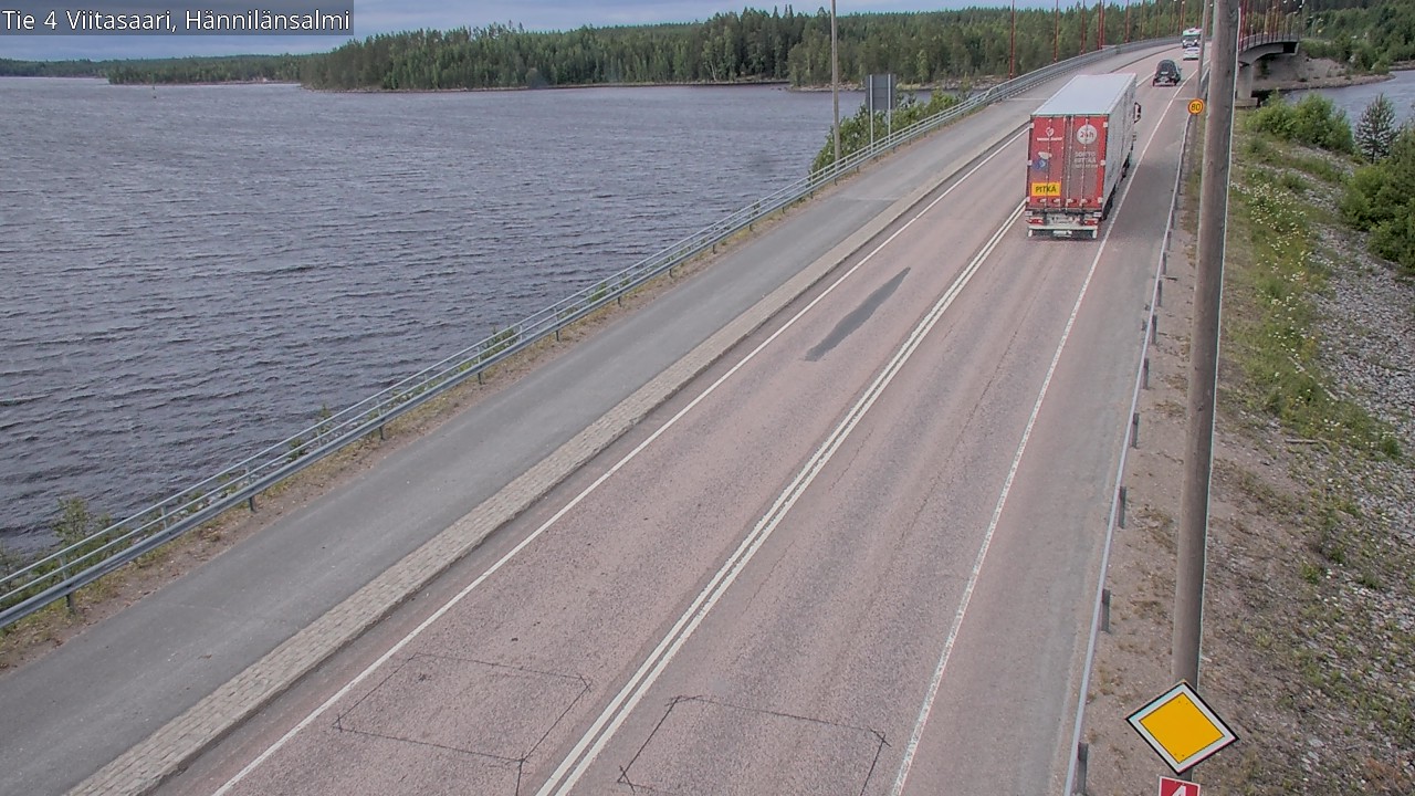 Kelikamerat Kuva Tie 4 Viitasaari Hännilänsalmi, Viitasaari, Keski-Suomi