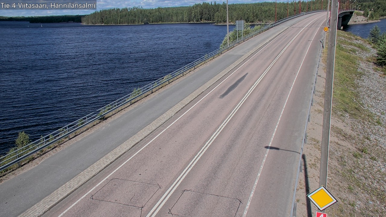 Kelikamerat Kuva Tie 4 Viitasaari Hännilänsalmi, Viitasaari, Keski-Suomi