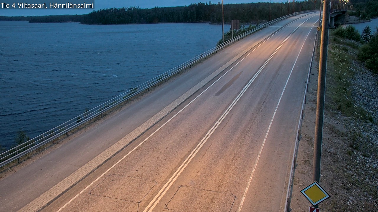 Kelikamerat Kuva Tie 4 Viitasaari Hännilänsalmi, Viitasaari, Keski-Suomi