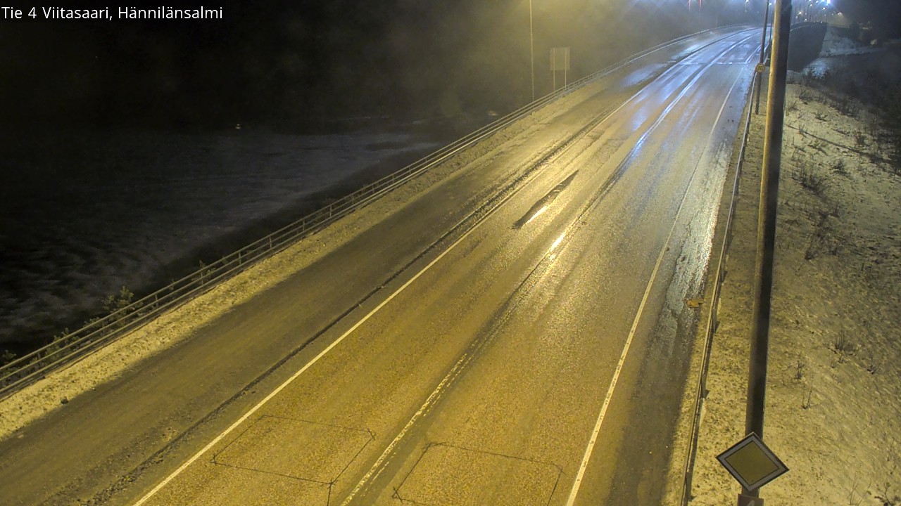 Weather Camera Image Väg 4 Viitasaari Hännilänsalmi, Viitasaari, Keski-Suomi