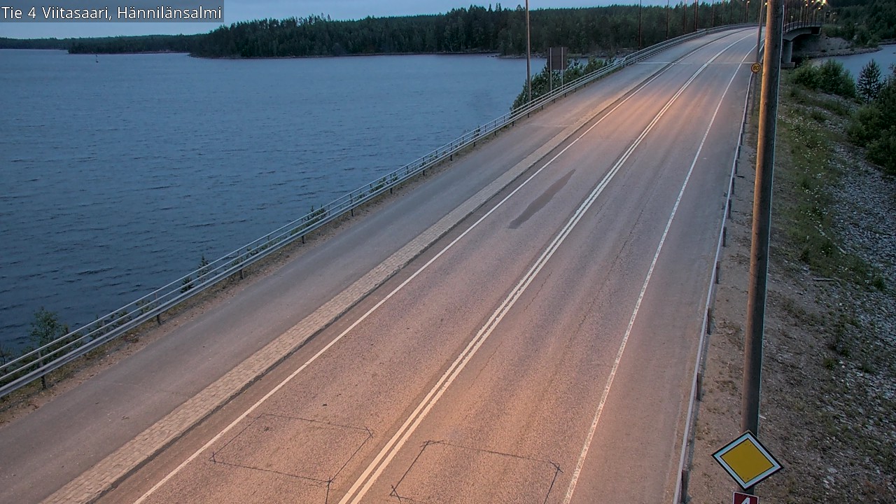 Kelikamerat Kuva Tie 4 Viitasaari Hännilänsalmi, Viitasaari, Keski-Suomi