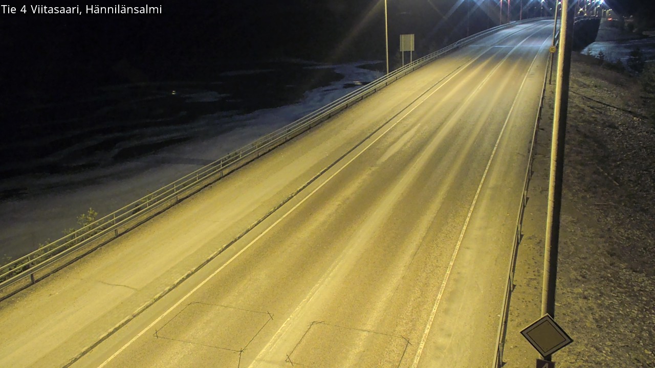 Weather Camera Image Road 4 Viitasaari Hännilänsalmi, Viitasaari, Keski-Suomi