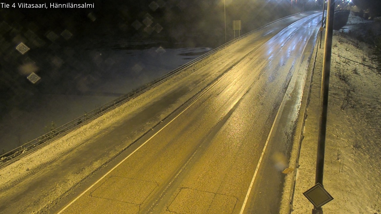 Weather Camera Image Väg 4 Viitasaari Hännilänsalmi, Viitasaari, Keski-Suomi