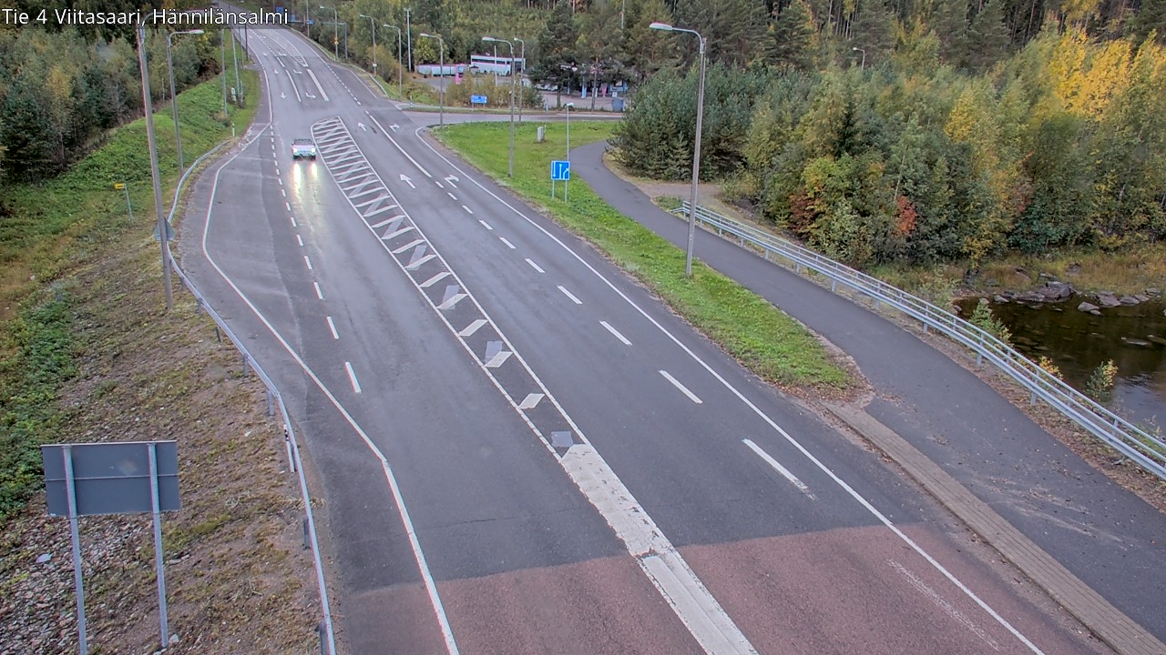Weather Camera Image Road 4 Viitasaari Hännilänsalmi, Viitasaari, Keski-Suomi