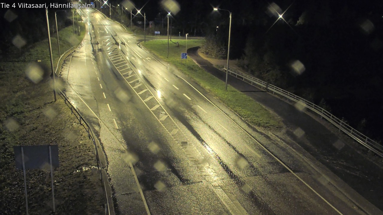 Weather Camera Image Road 4 Viitasaari Hännilänsalmi, Viitasaari, Keski-Suomi