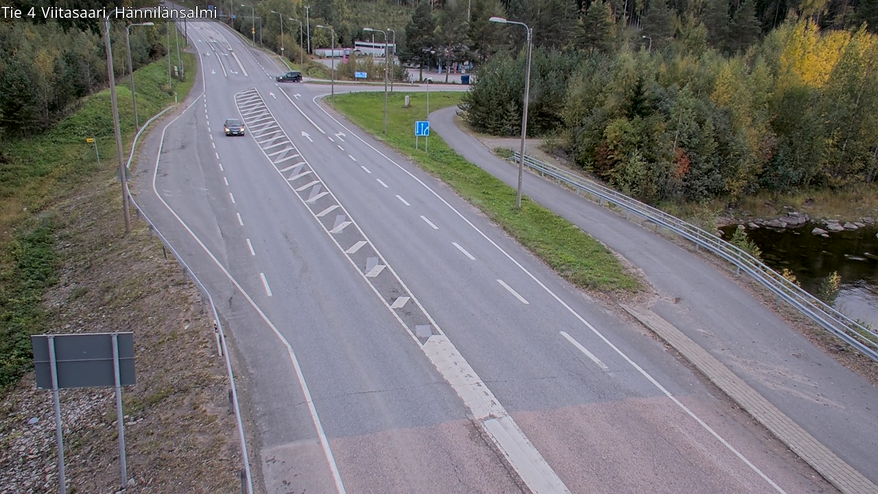 Weather Camera Image Road 4 Viitasaari Hännilänsalmi, Viitasaari, Keski-Suomi