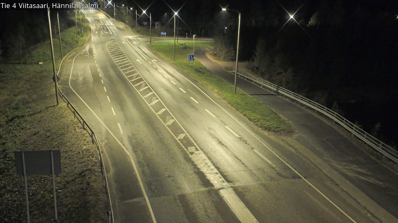 Weather Camera Image Road 4 Viitasaari Hännilänsalmi, Viitasaari, Keski-Suomi