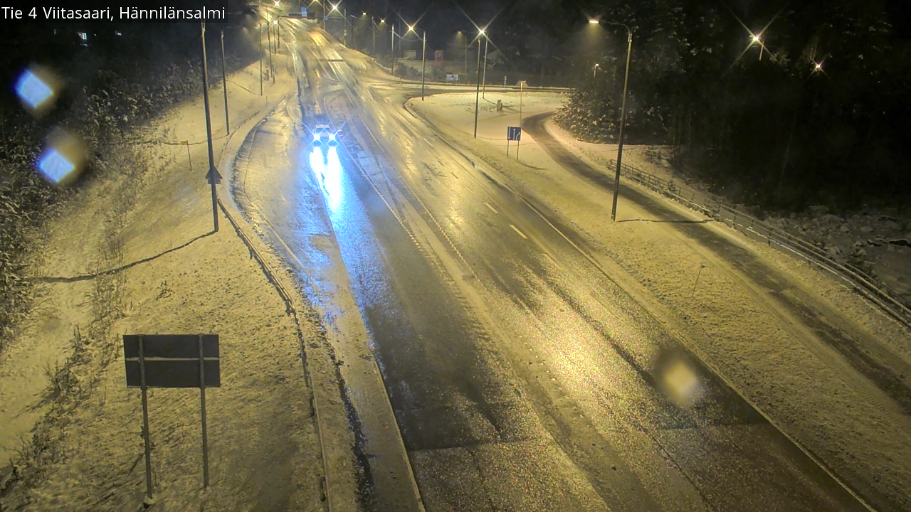 Weather Camera Image Road 4 Viitasaari Hännilänsalmi, Viitasaari, Keski-Suomi