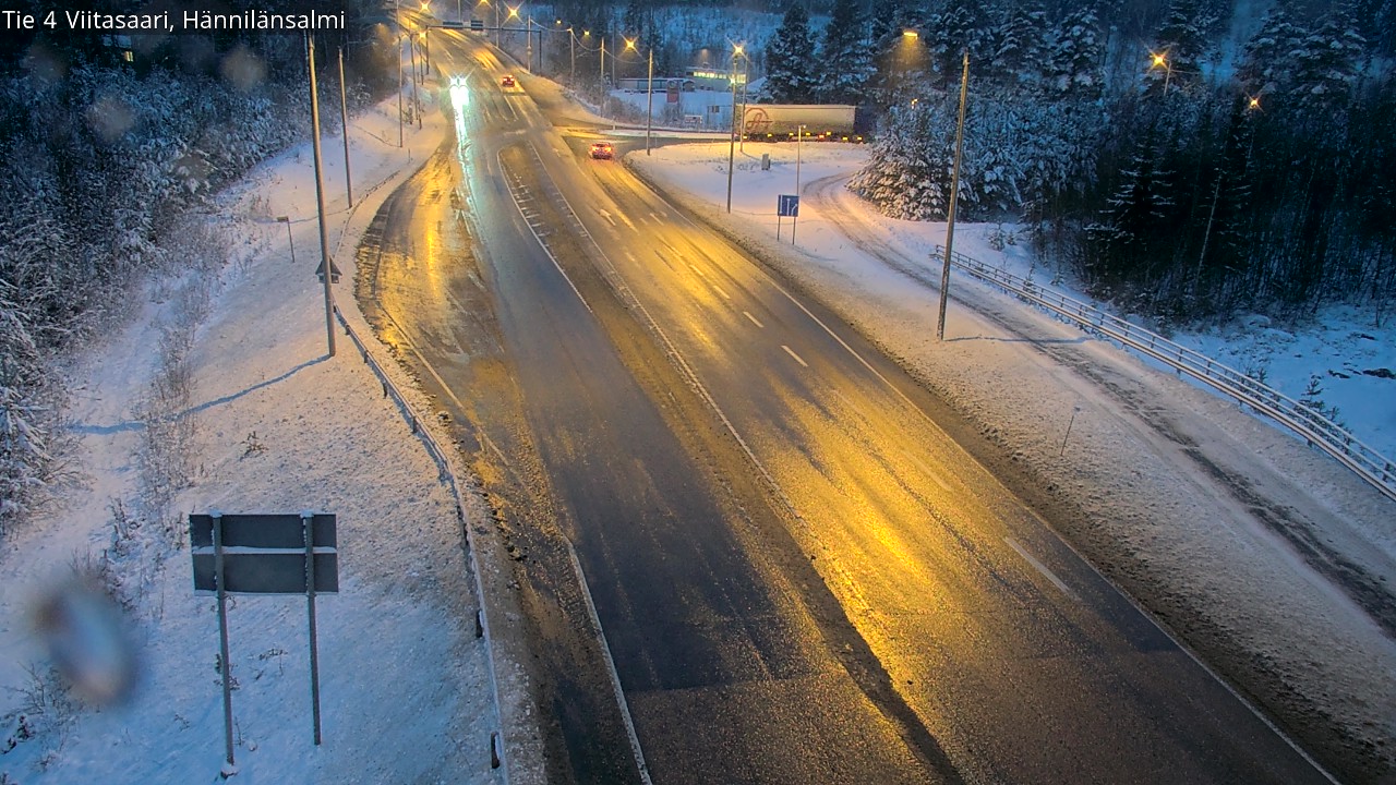 Weather Camera Image Road 4 Viitasaari Hännilänsalmi, Viitasaari, Keski-Suomi