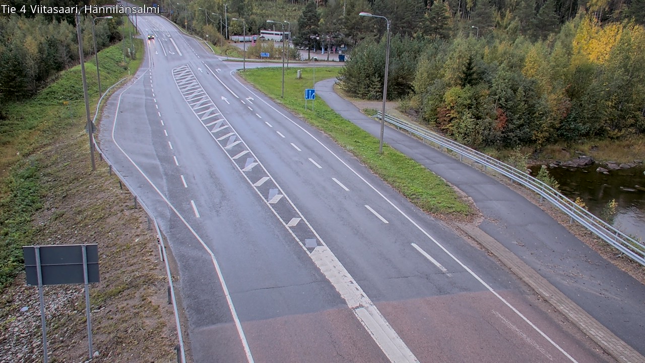 Weather Camera Image Road 4 Viitasaari Hännilänsalmi, Viitasaari, Keski-Suomi