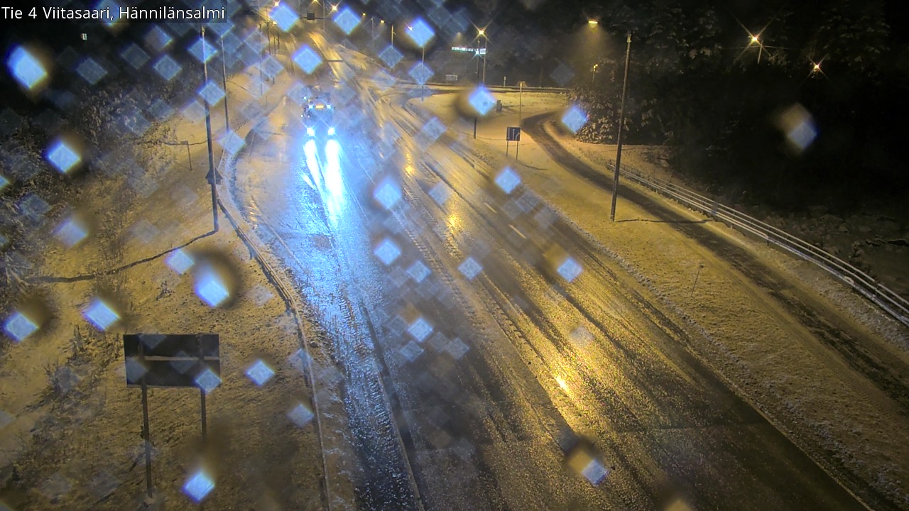 Weather Camera Image Road 4 Viitasaari Hännilänsalmi, Viitasaari, Keski-Suomi