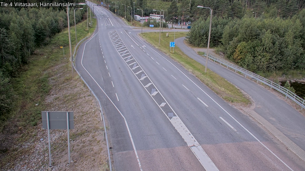 Weather Camera Image Road 4 Viitasaari Hännilänsalmi, Viitasaari, Keski-Suomi