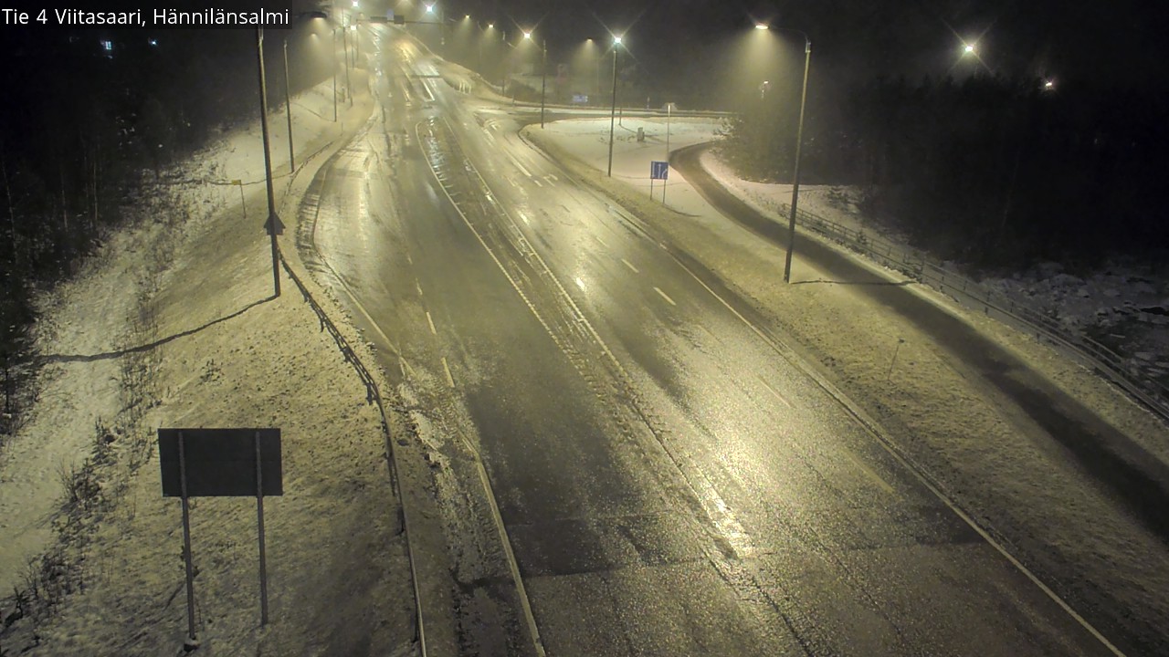 Weather Camera Image Road 4 Viitasaari Hännilänsalmi, Viitasaari, Keski-Suomi