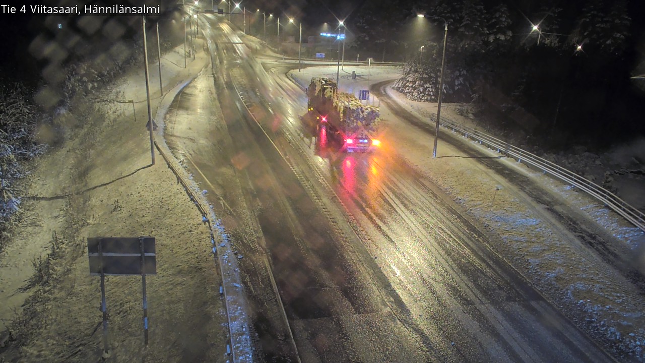 Weather Camera Image Road 4 Viitasaari Hännilänsalmi, Viitasaari, Keski-Suomi