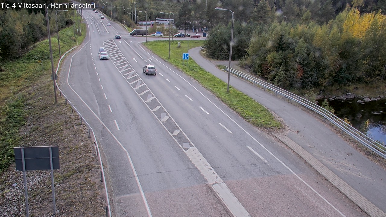 Weather Camera Image Road 4 Viitasaari Hännilänsalmi, Viitasaari, Keski-Suomi