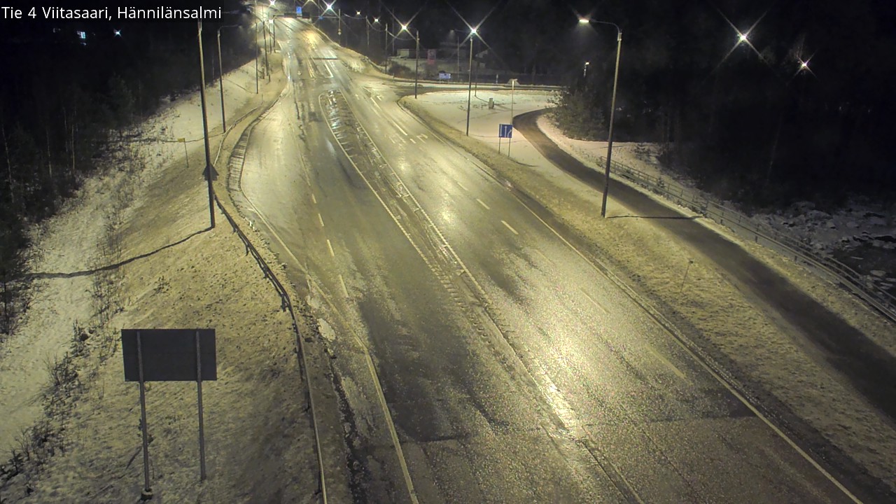 Weather Camera Image Road 4 Viitasaari Hännilänsalmi, Viitasaari, Keski-Suomi