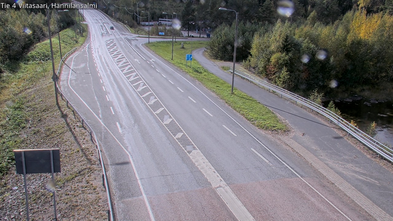 Weather Camera Image Road 4 Viitasaari Hännilänsalmi, Viitasaari, Keski-Suomi