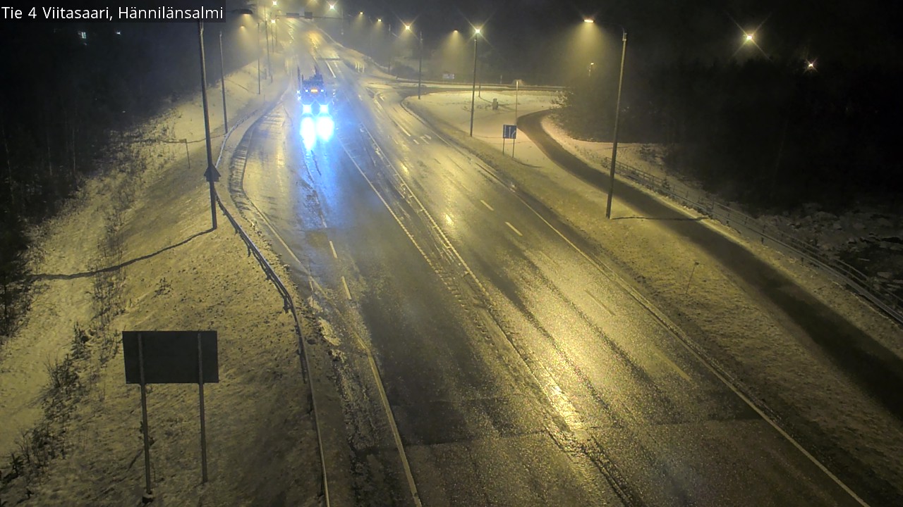 Weather Camera Image Road 4 Viitasaari Hännilänsalmi, Viitasaari, Keski-Suomi