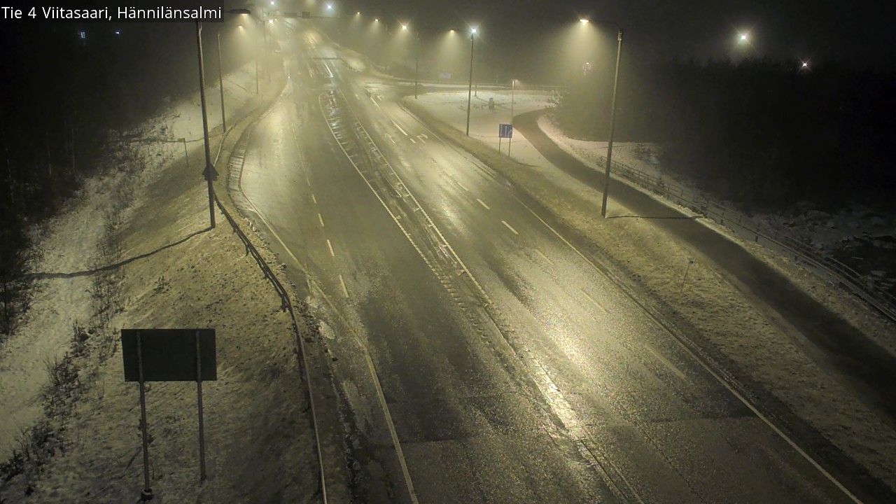 Weather Camera Image Road 4 Viitasaari Hännilänsalmi, Viitasaari, Keski-Suomi