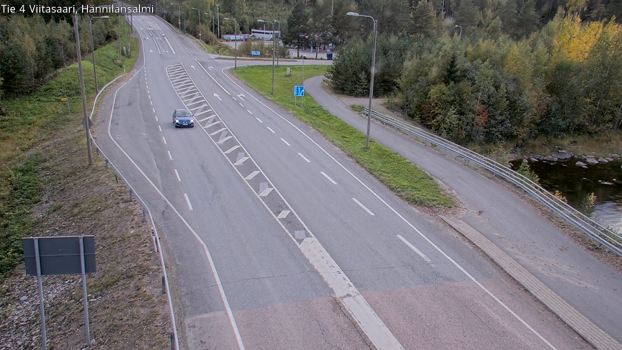 Weather Camera Image Road 4 Viitasaari Hännilänsalmi, Viitasaari, Keski-Suomi