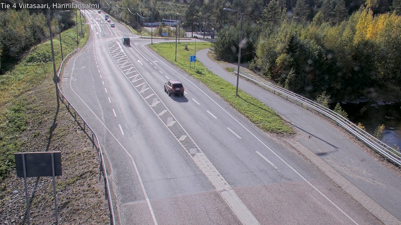 Weather Camera Image Road 4 Viitasaari Hännilänsalmi, Viitasaari, Keski-Suomi
