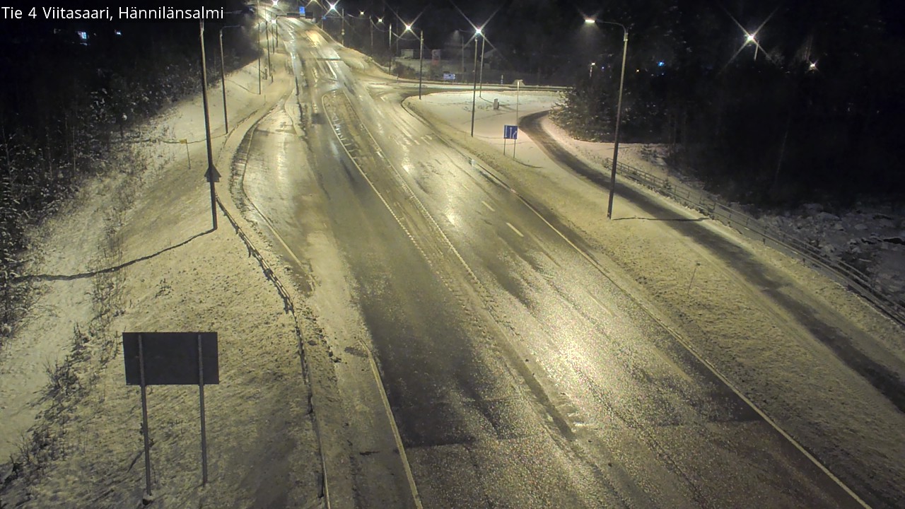Weather Camera Image Road 4 Viitasaari Hännilänsalmi, Viitasaari, Keski-Suomi