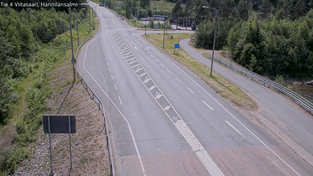 Kelikamerat Kuva Tie 4 Viitasaari Hännilänsalmi, Viitasaari, Keski-Suomi