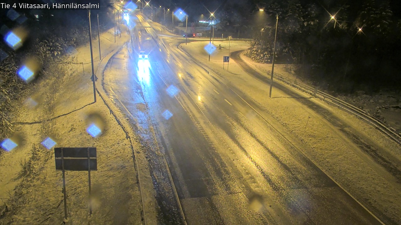 Weather Camera Image Road 4 Viitasaari Hännilänsalmi, Viitasaari, Keski-Suomi