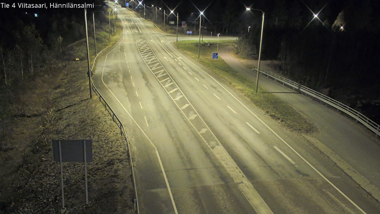 Weather Camera Image Road 4 Viitasaari Hännilänsalmi, Viitasaari, Keski-Suomi