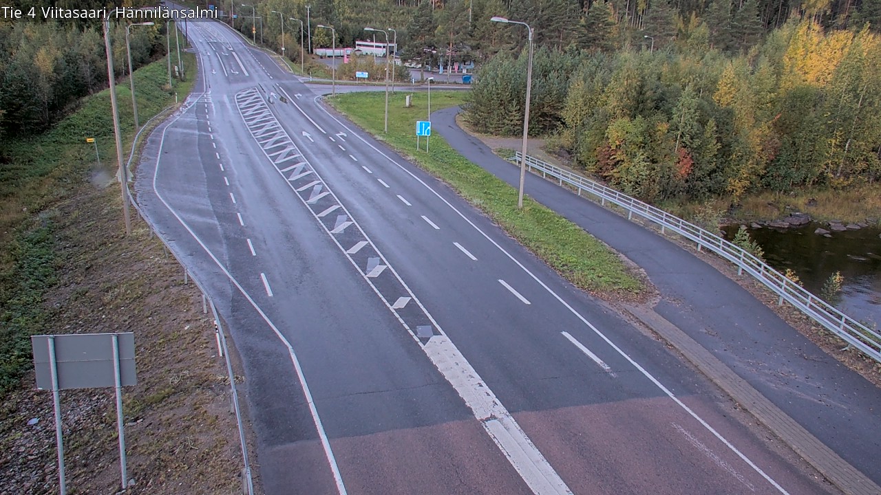 Weather Camera Image Road 4 Viitasaari Hännilänsalmi, Viitasaari, Keski-Suomi