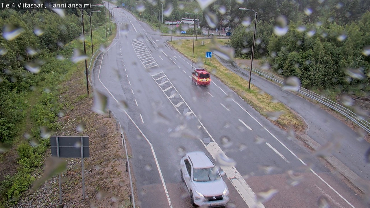 Weather Camera Image Road 4 Viitasaari Hännilänsalmi, Viitasaari, Keski-Suomi