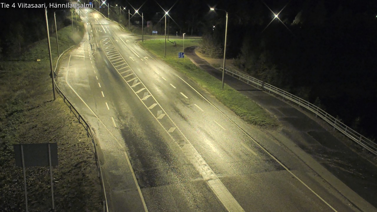 Weather Camera Image Road 4 Viitasaari Hännilänsalmi, Viitasaari, Keski-Suomi