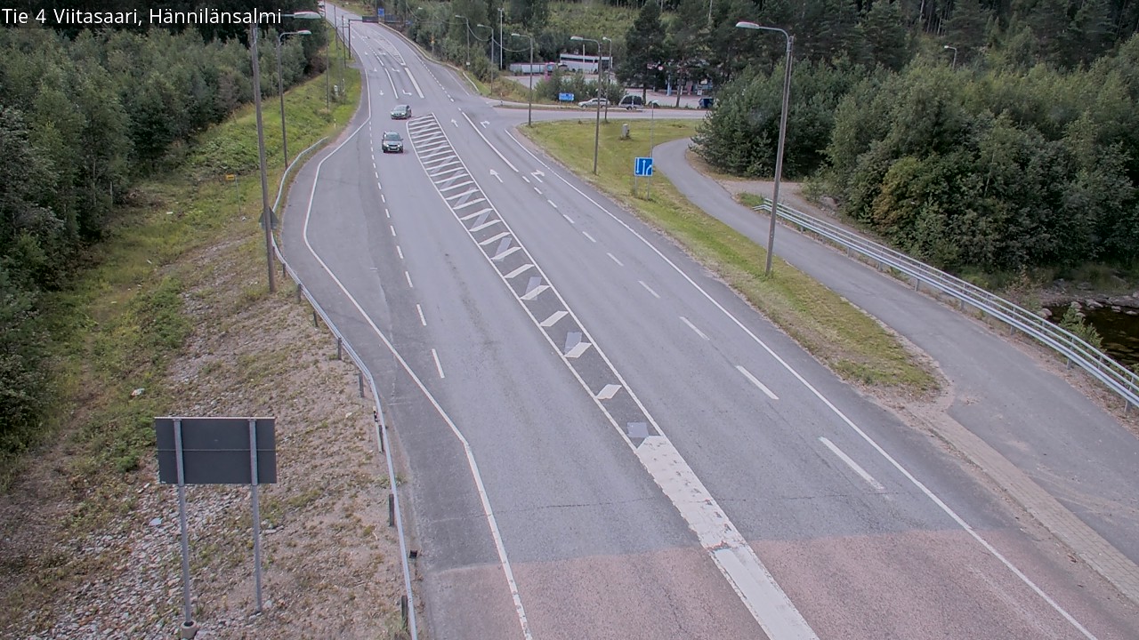 Weather Camera Image Road 4 Viitasaari Hännilänsalmi, Viitasaari, Keski-Suomi