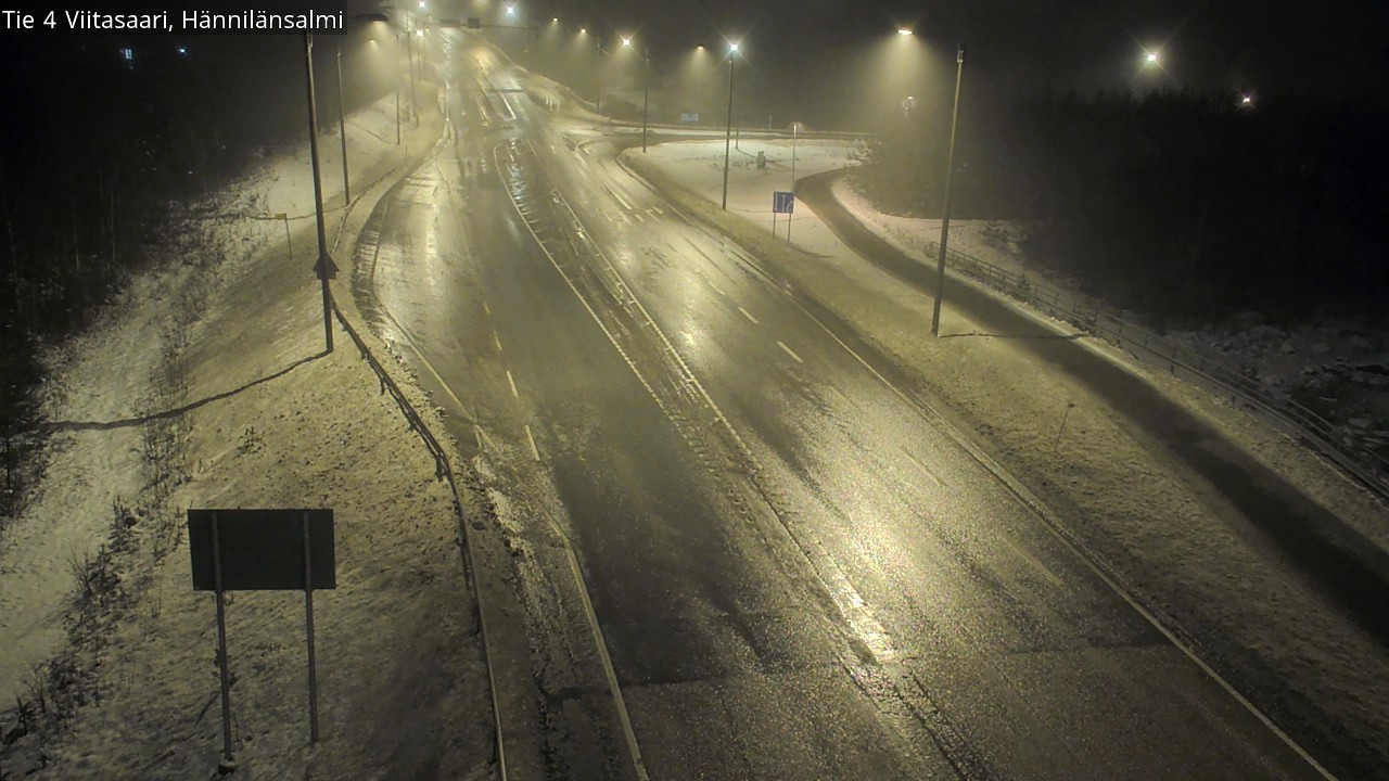Weather Camera Image Road 4 Viitasaari Hännilänsalmi, Viitasaari, Keski-Suomi
