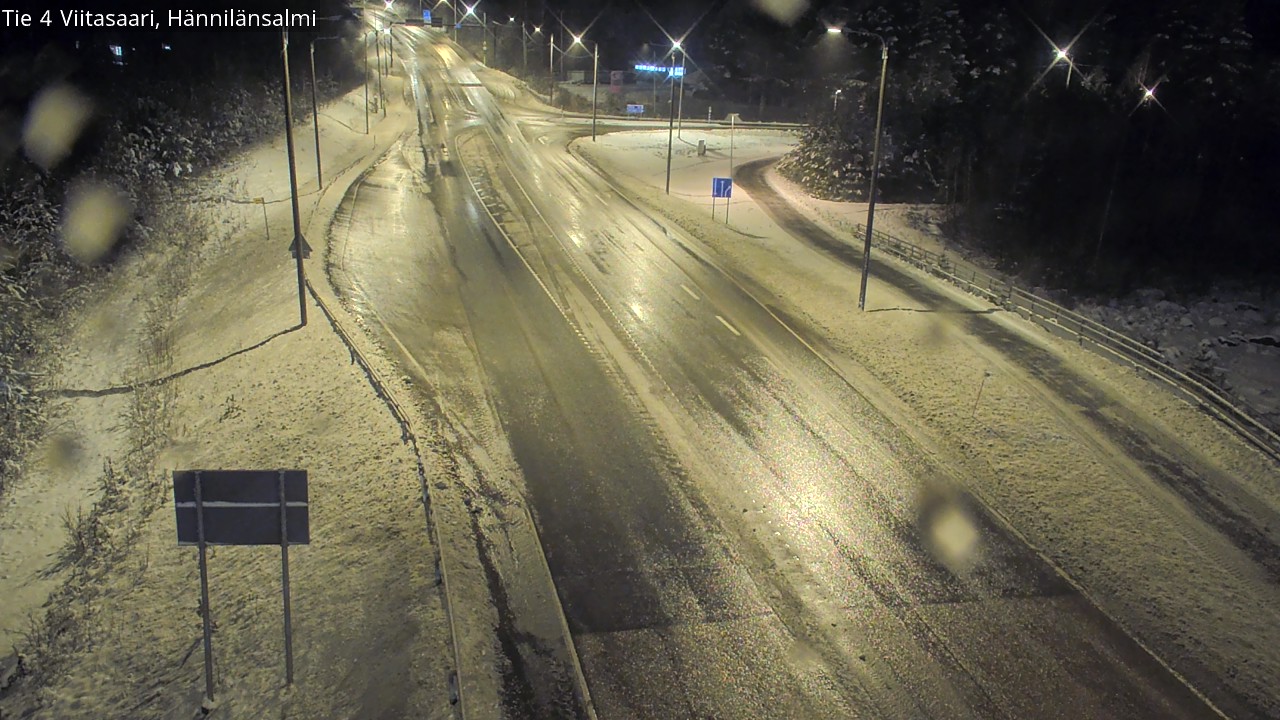 Weather Camera Image Road 4 Viitasaari Hännilänsalmi, Viitasaari, Keski-Suomi