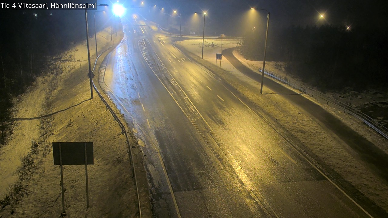 Weather Camera Image Road 4 Viitasaari Hännilänsalmi, Viitasaari, Keski-Suomi