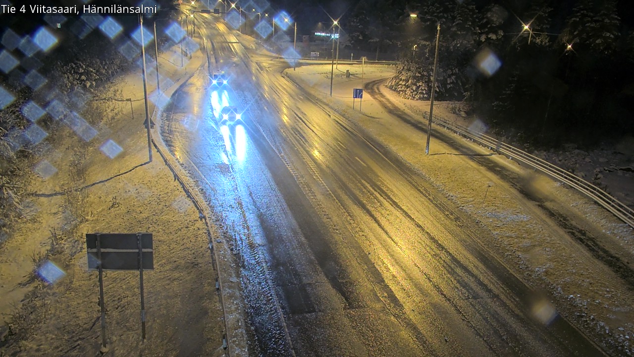 Weather Camera Image Road 4 Viitasaari Hännilänsalmi, Viitasaari, Keski-Suomi