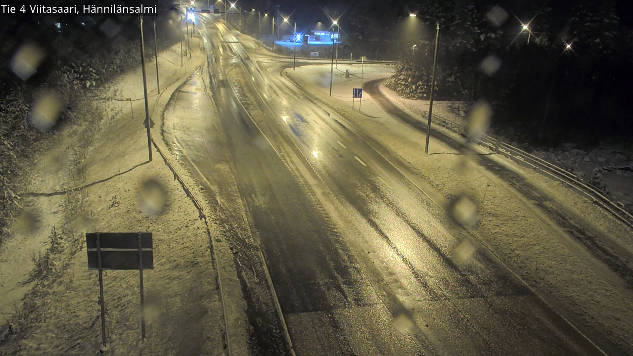 Weather Camera Image Road 4 Viitasaari Hännilänsalmi, Viitasaari, Keski-Suomi