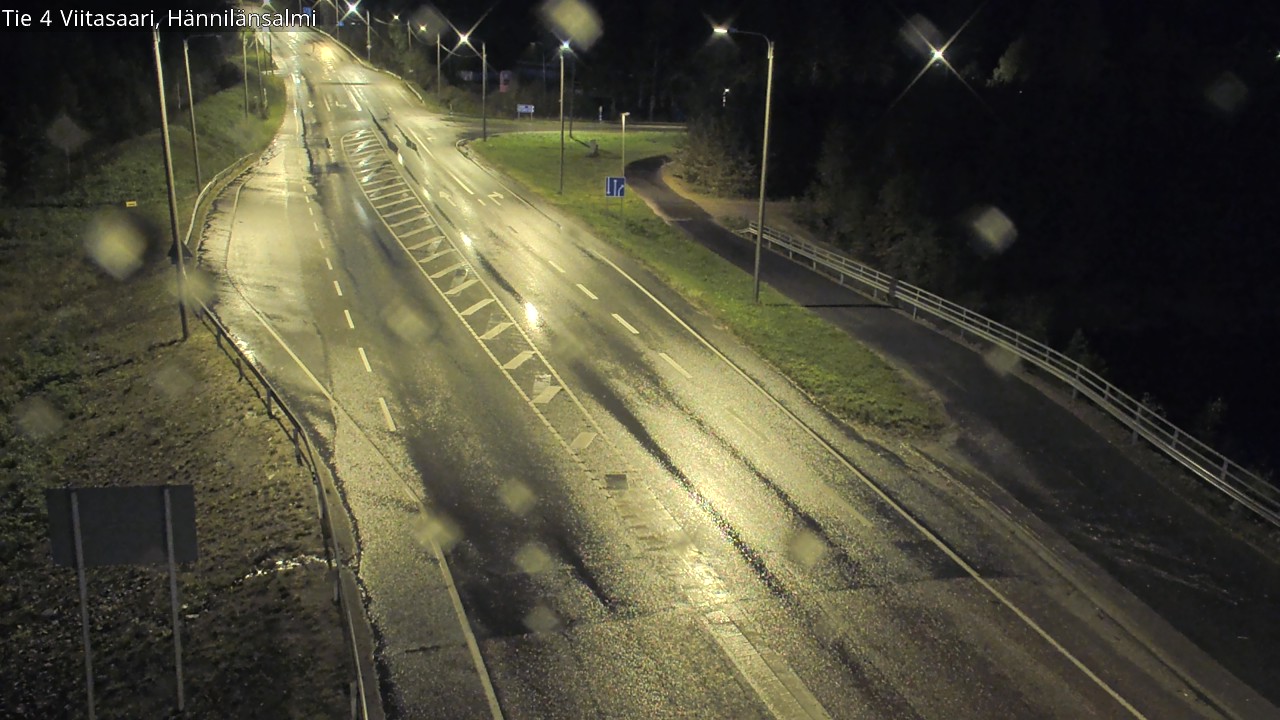 Weather Camera Image Road 4 Viitasaari Hännilänsalmi, Viitasaari, Keski-Suomi