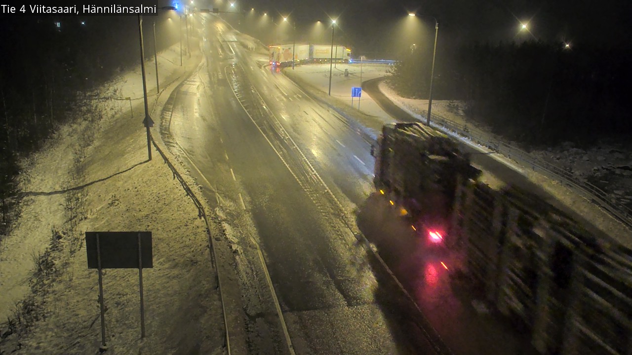 Weather Camera Image Road 4 Viitasaari Hännilänsalmi, Viitasaari, Keski-Suomi