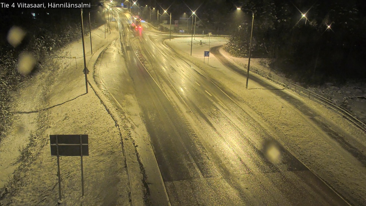Weather Camera Image Road 4 Viitasaari Hännilänsalmi, Viitasaari, Keski-Suomi