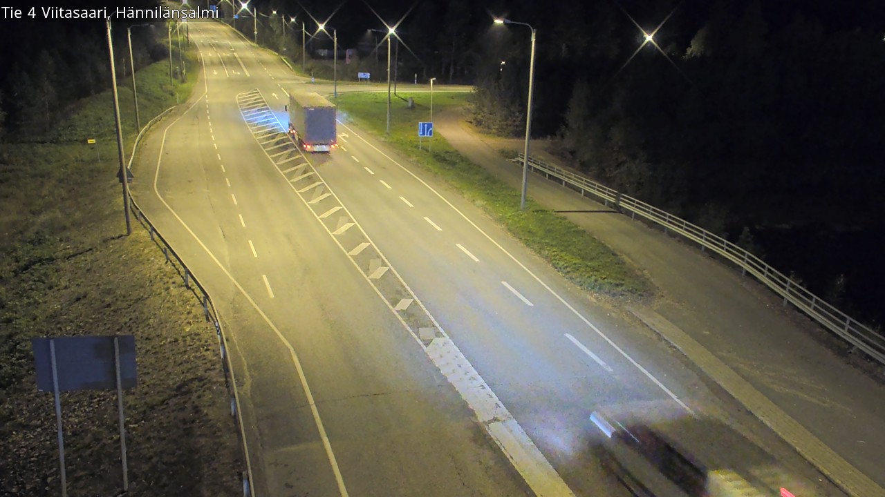Weather Camera Image Road 4 Viitasaari Hännilänsalmi, Viitasaari, Keski-Suomi