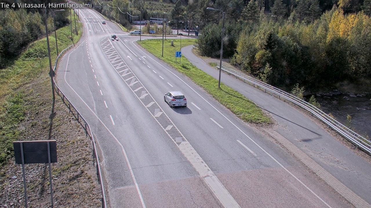 Weather Camera Image Road 4 Viitasaari Hännilänsalmi, Viitasaari, Keski-Suomi
