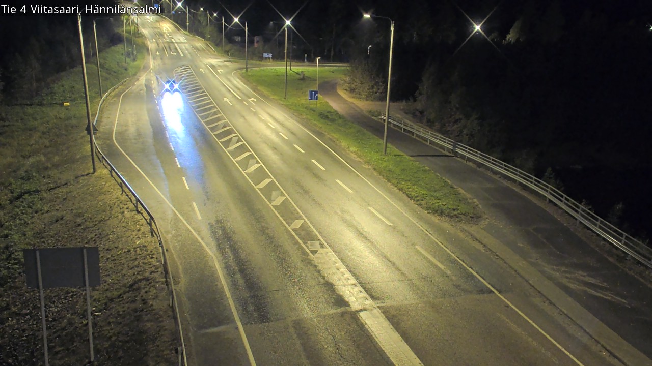 Weather Camera Image Road 4 Viitasaari Hännilänsalmi, Viitasaari, Keski-Suomi